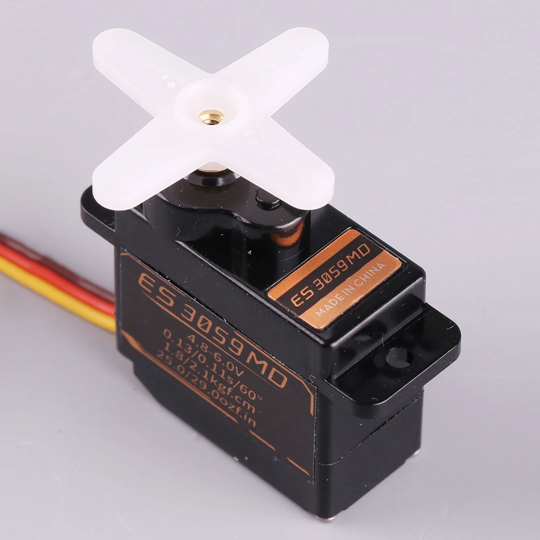 EMAX ES3059D 9g actionneur numérique ES3059MD 12g métal numérique PWM Servo pour les Applications de modèles et de robots RC