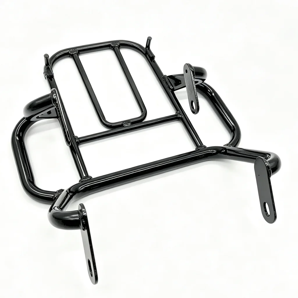 Motorcycle Cargo Carrier Hand Grap for Suzuki Haojue Qingqi Handrail for QM150GY-M QM200GY QM250GY-F GXT200 Armrest Rear Bracket