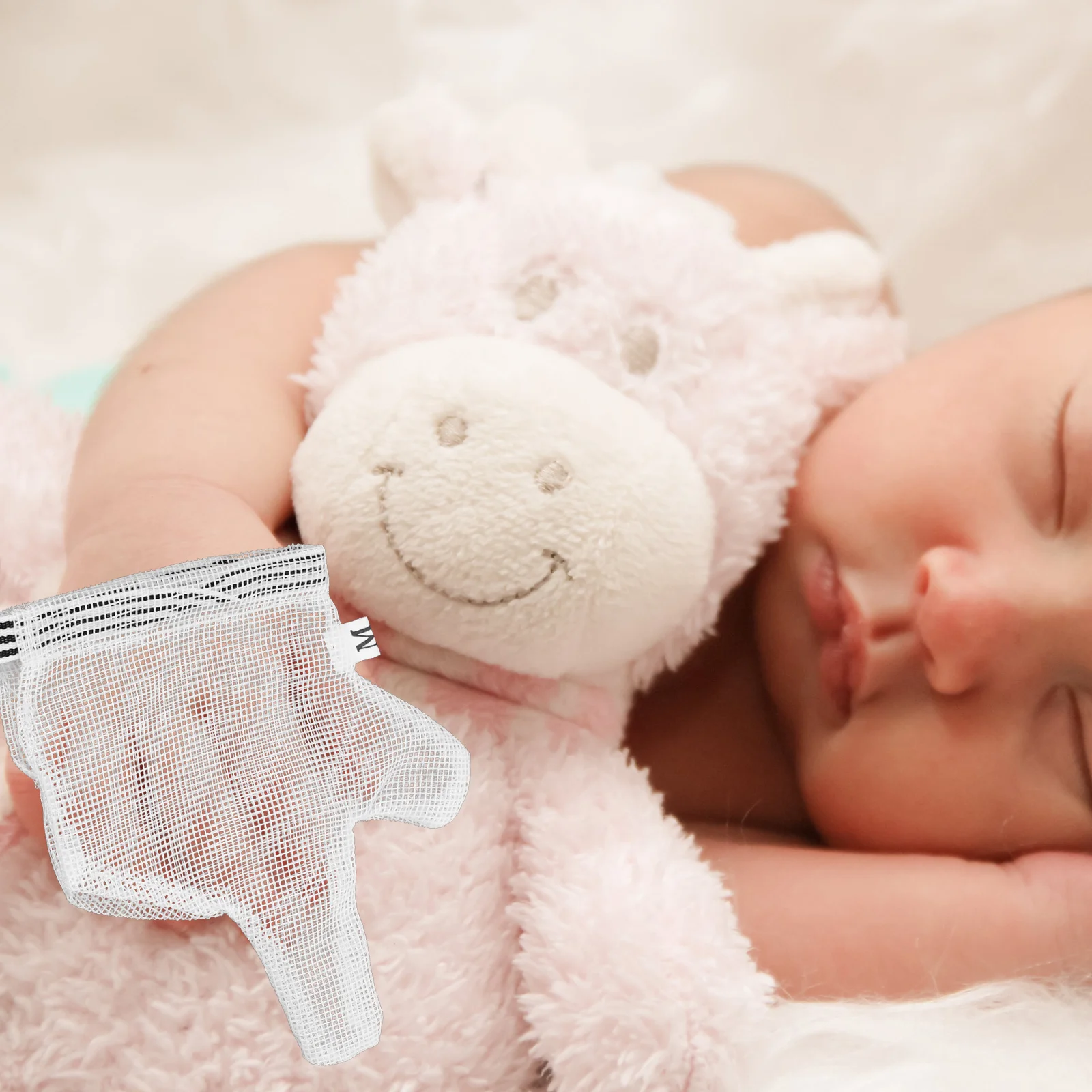 

Children Finger Biting Cover Baby Gloves Kids Stop Sucking Mittens Nylon Thumb Guard Size M Random Color Double Finger Design