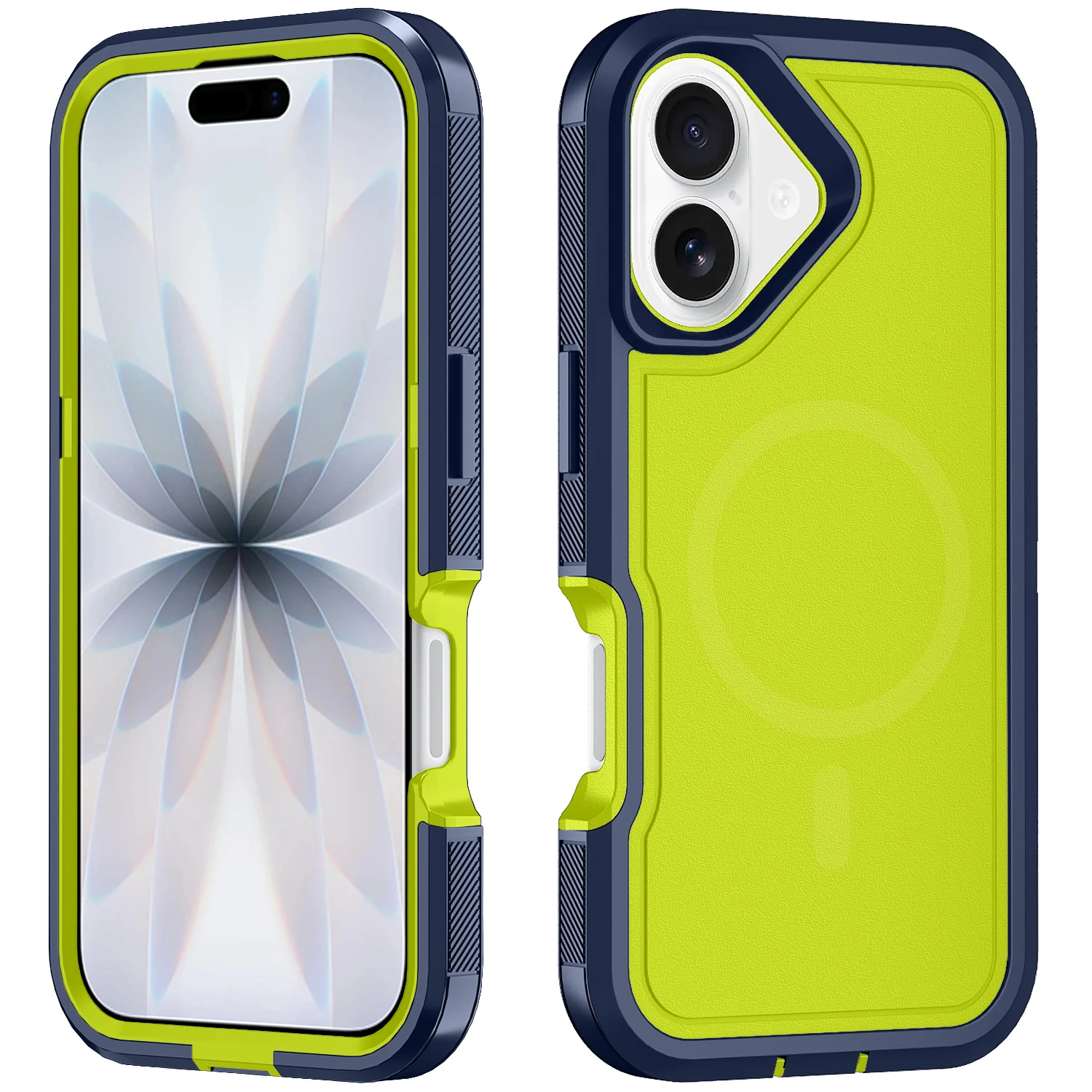 Capa Protetora Reforçada para iPhone 17 Pro Max 17e 16e com Suporte MagSafe, Camada Dupla e Proteção Contra Impactos