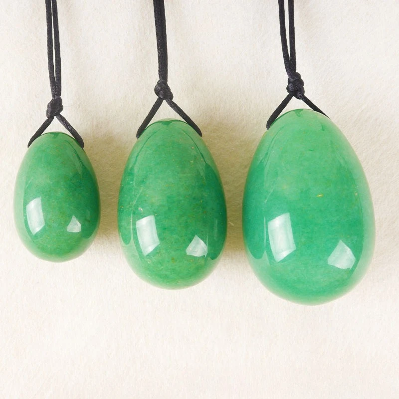 مجموعة بيض يوني كوارتز طبيعية نقية 100% كرات تمارين كيجل كرات مهبلية بيض اليشم مدلك كرة لشد المهبل #4