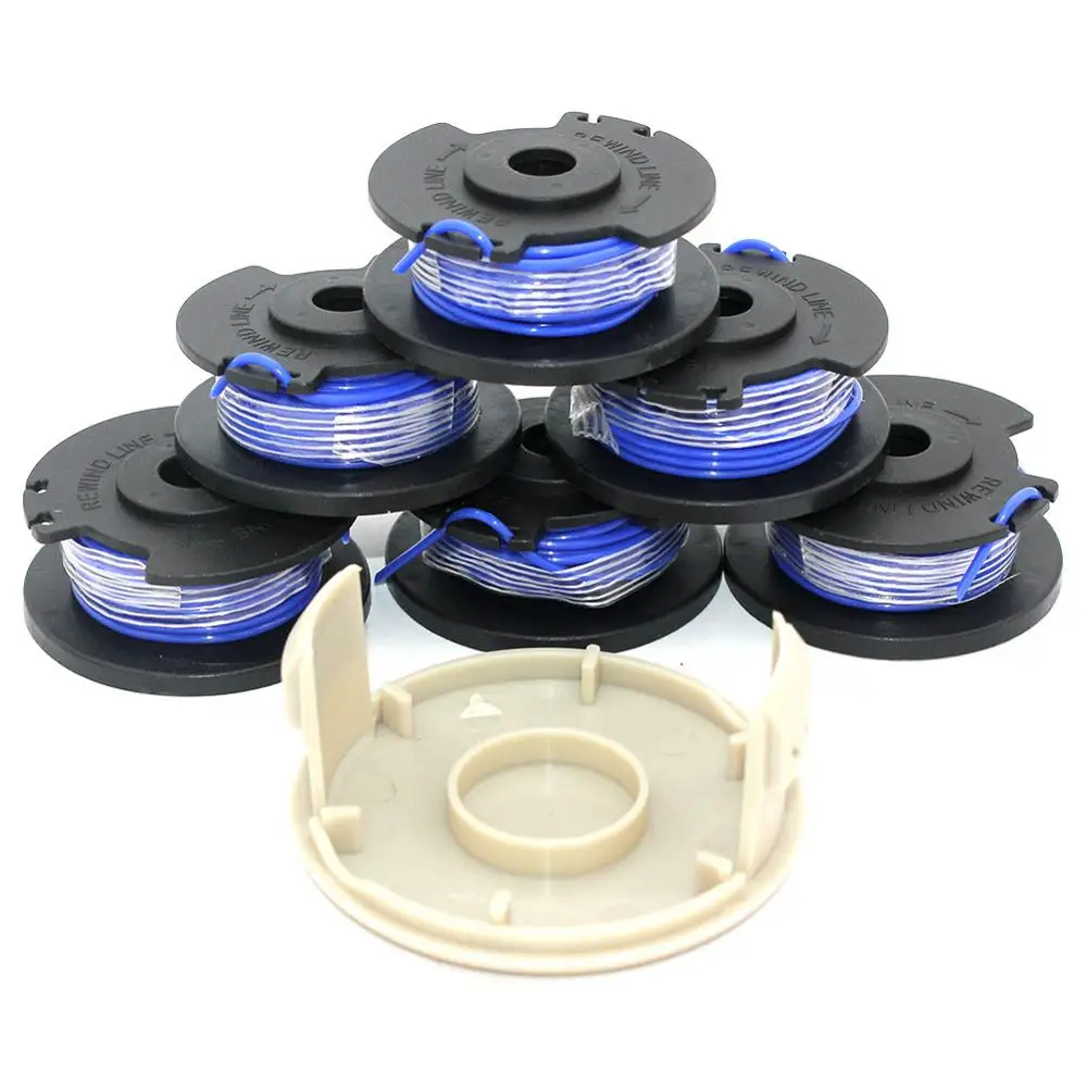 Spool String Trimmer Line with Cap for RLT183115,RLT183125,RLT1831H20,RLT1831H25,RLT1831H25PK,RLT183213,RLT183220,RLT183225