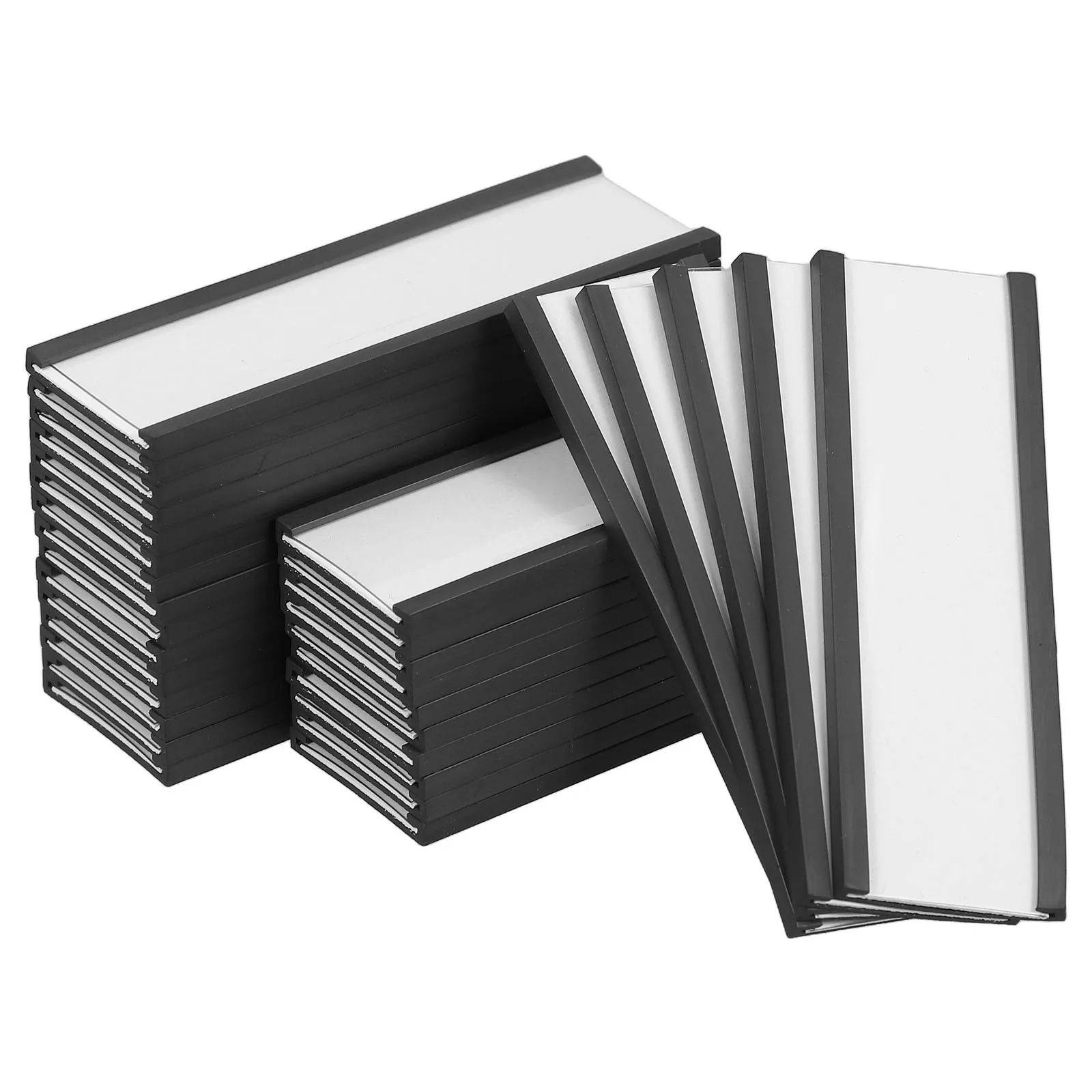 

30 Pcs Label Holder File Cabinet Shelf Magnetic for Metal Large Rack Paper Drawer Labels