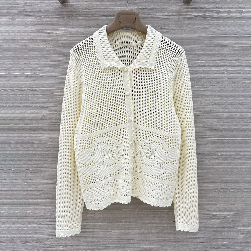 

High-quality 2026 new style women's fashionable casual solid-color open-work decorative lightweight coat xy2650877