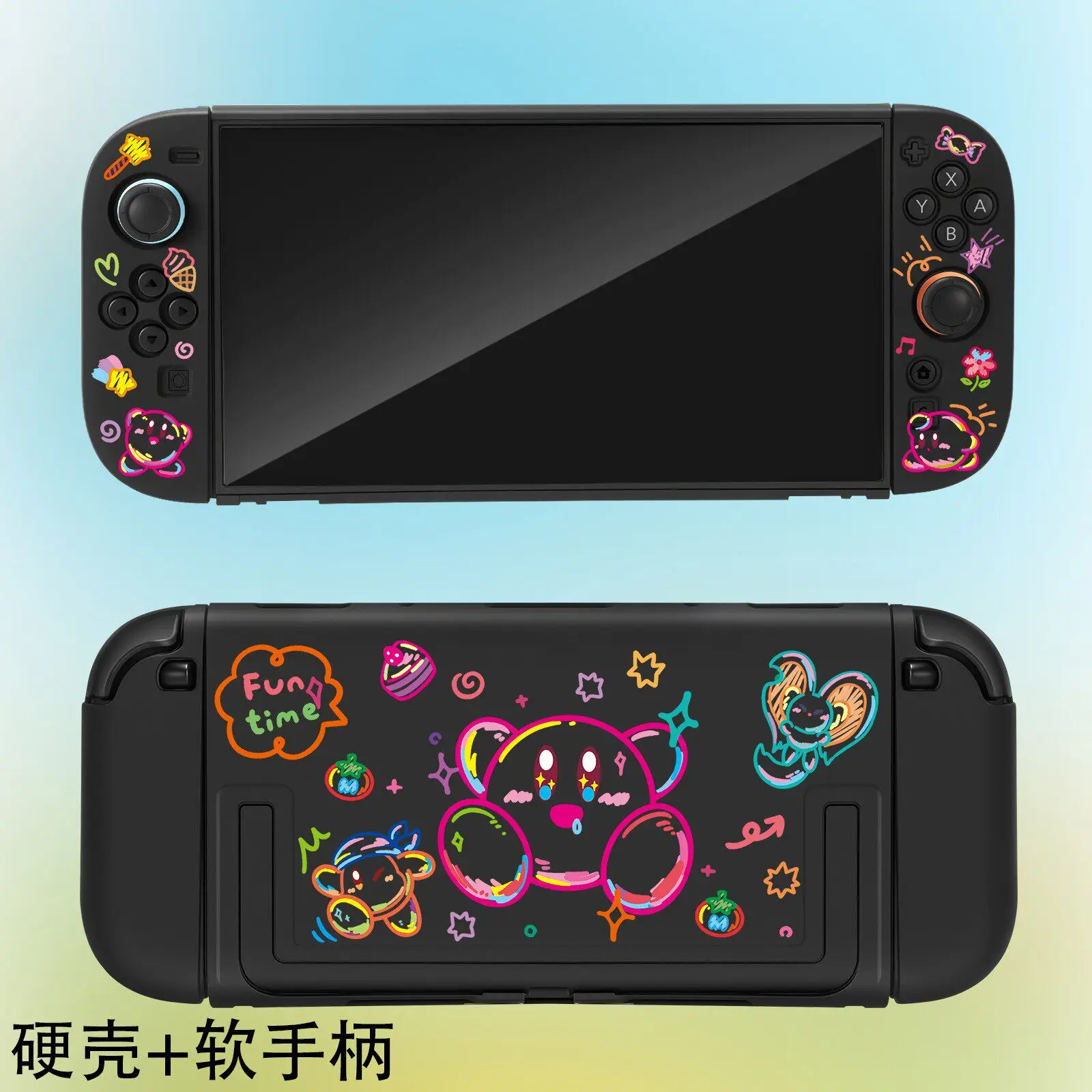 Kirby Protective Hard Case For Switch 2 Skin Friendly Split Joy Con Controller Cover Ns2 Gaming Accessories In Stock view 3