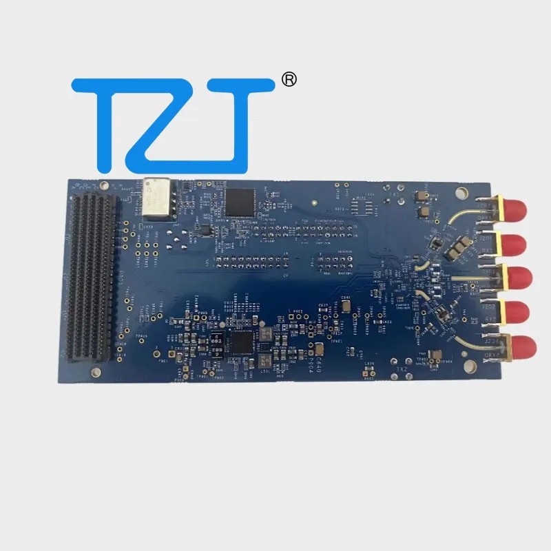 TZT 2PCS HAMGEEK ADRV9009 SDR 70MHz-6GHz Boards with ZYNQ-XCZU15EG & PL 2GB PS 4GB and 8TX 8RX Channels
