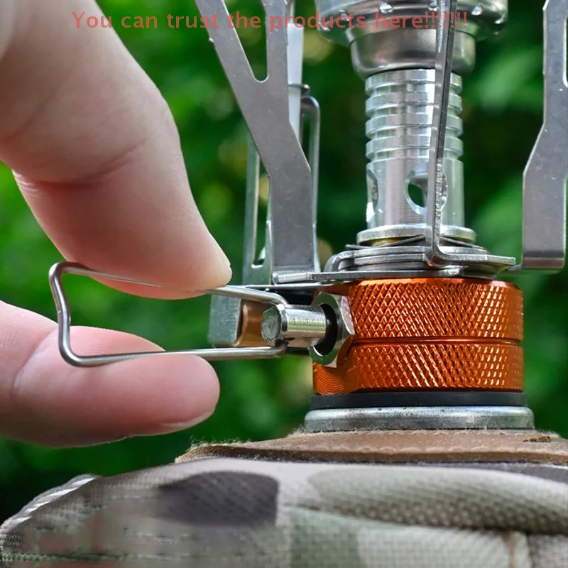 

Складная уличная плита, сверхлегкая мини-газовая плита из сплава для кемпинга, пешего туризма, газовая печь, портативная уличная плита для приготовления пищи, пикника