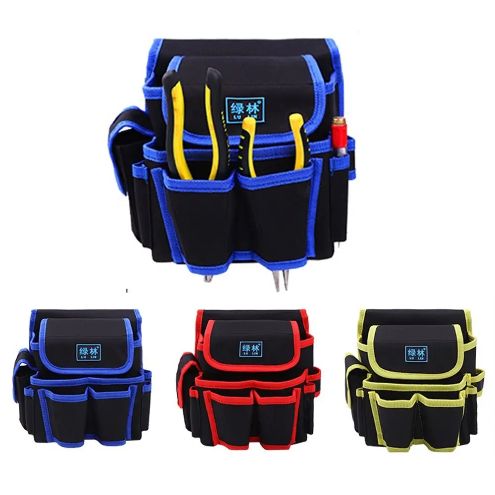 

Multi-functional Nylon Fabric Storage Tool Bags Screwdriver Kit Holder Multi-Pocket Tool Pouch Bag Electrician