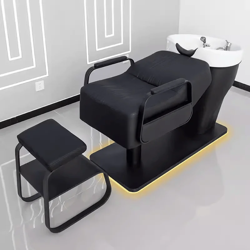 Special shampoo bed for barber shop Hair salon Hair salon Hair salon Simple shampoo bed Flushing bed Semi-lying type