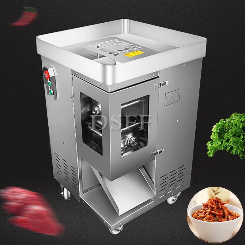 Multi Functional Electric Meat Cutter, Stainless Steel Automatic Beef Shredder, One-Time Molding