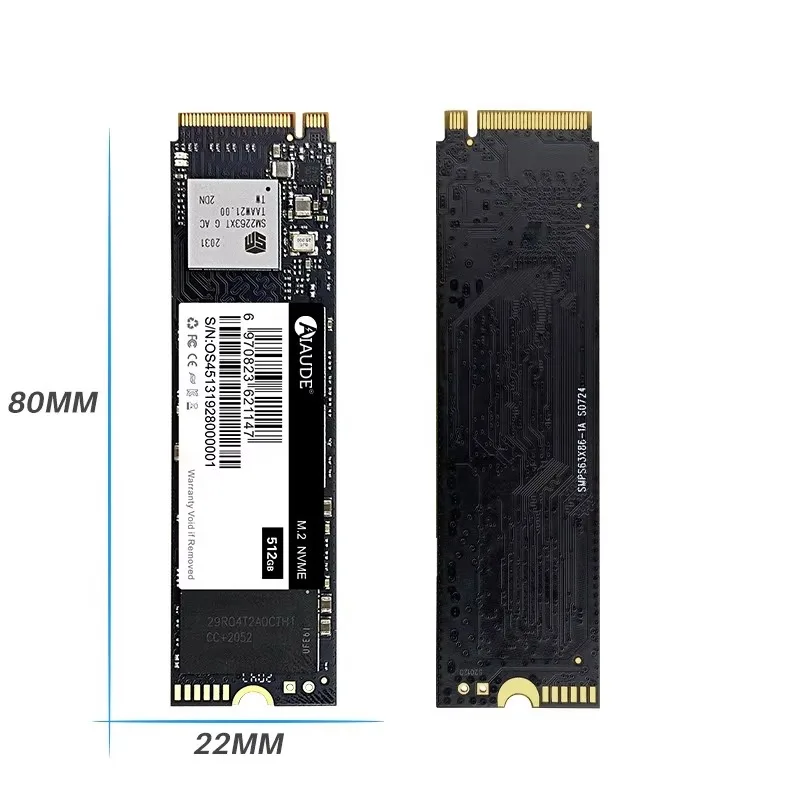 SSD M.2 NVMe 1 ТБ PCIe Gen3 * 4 M.2-2280 NVMe Внутренний твердотельный диск