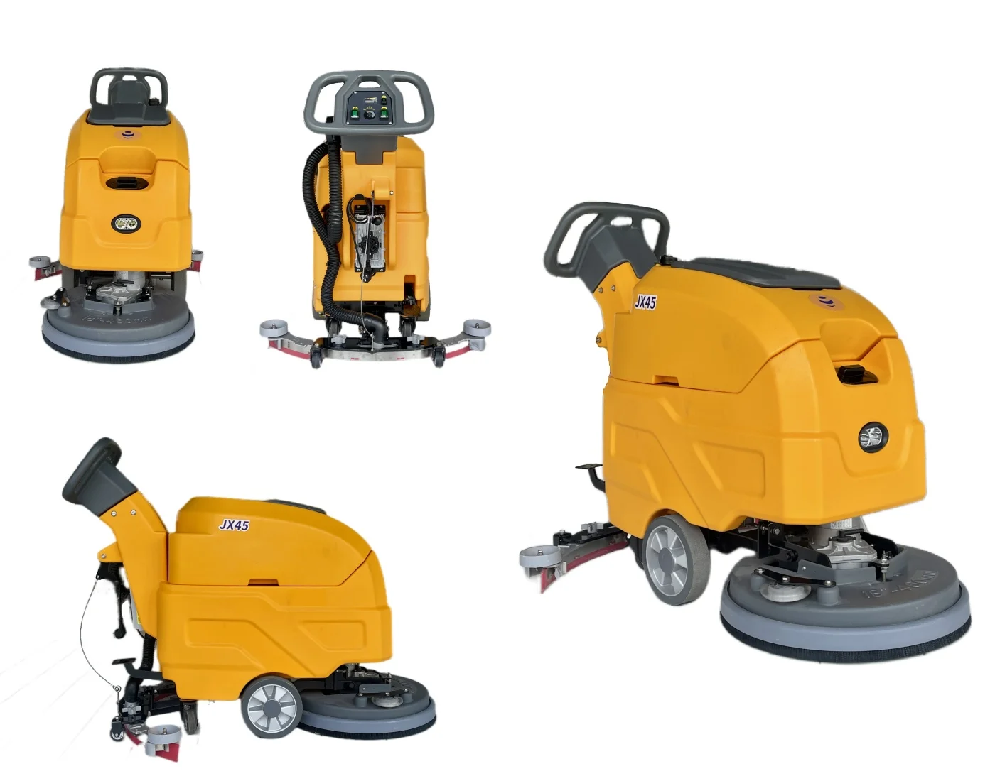 Customized Hot Sell Automatic Walk Behind Commercial Scrubber Floor Washing Machine Marble Granite Floor Cleaning Machine