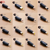 1PC  DC 5.5X 2.1 MM female jack plug adapter Connectors to DC 7.9 5.5 4.8 4.0 3.5 3.0 2.5 2.1 1.7 1.35 0.7 mm Male power adaptor