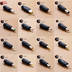 1PC DC 5.5X 2.1 MM female jack plug adapter Connectors to DC 7.9 5.5 4.8 4.0 3.5 3.0 2.5 2.1 1.7 1.35 0.7 mm Male power adaptor