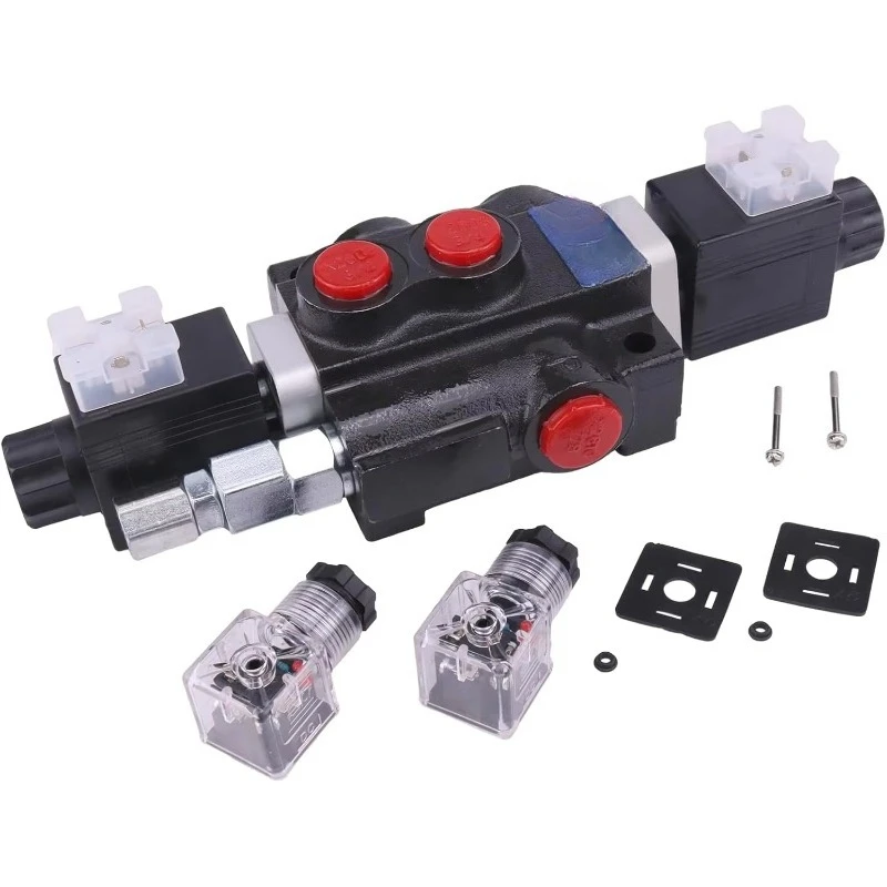 high quality 12V/24V DC hydraulic spool solenoid valve high performance hydraulic valve