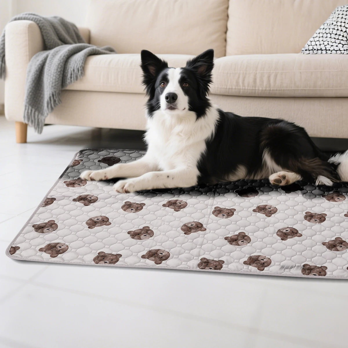 1PC Washable Reusable Pet Mat Training Pad, Suitable for Dogs and Cats, Non-Slip,Dog Cat Pad Blanket,  Pet Accessories