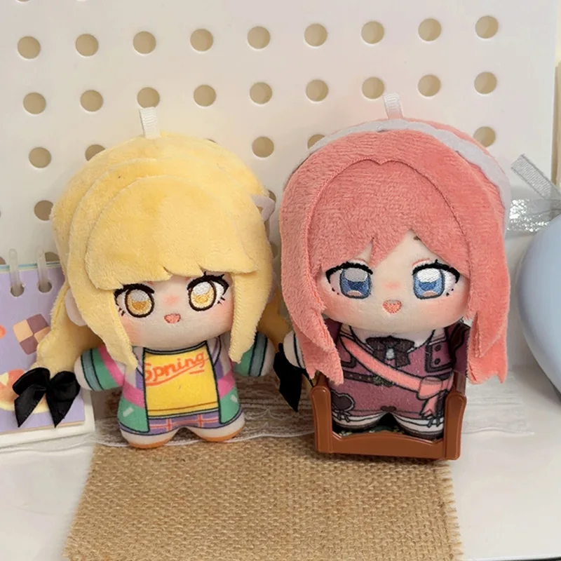 Japanese Anime Misuzu Hataya Rinami Himesaki Standing Posture Soft Plush Doll Handbag Hanging Ornaments Anime Enthusiast Collect
