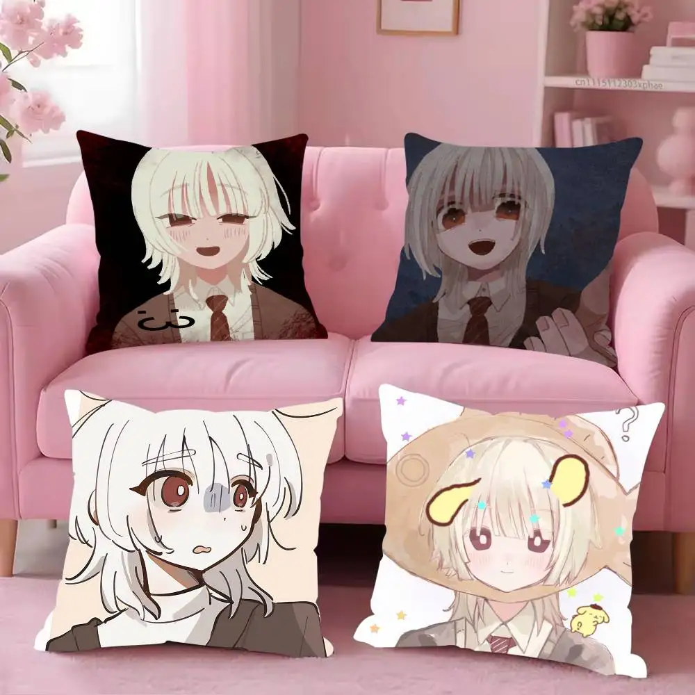 S-Saihate Station Shion Tatsunami Pillow Case Cover Square Sofa With For Pattern Comfortable Cushion suitable Of Room