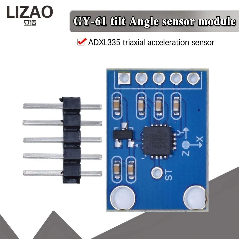 GY-61 3-5V ADXL335 Module 3-axis Analog Output Accelerometer Angular Transducer Module