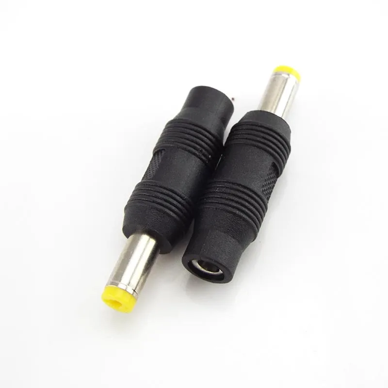 Adapter Jack Plug 3,5*1,35 mm Female naar 5,5*2,1mm Male Connectors DC Power Adapter PC tablet Oplader E4