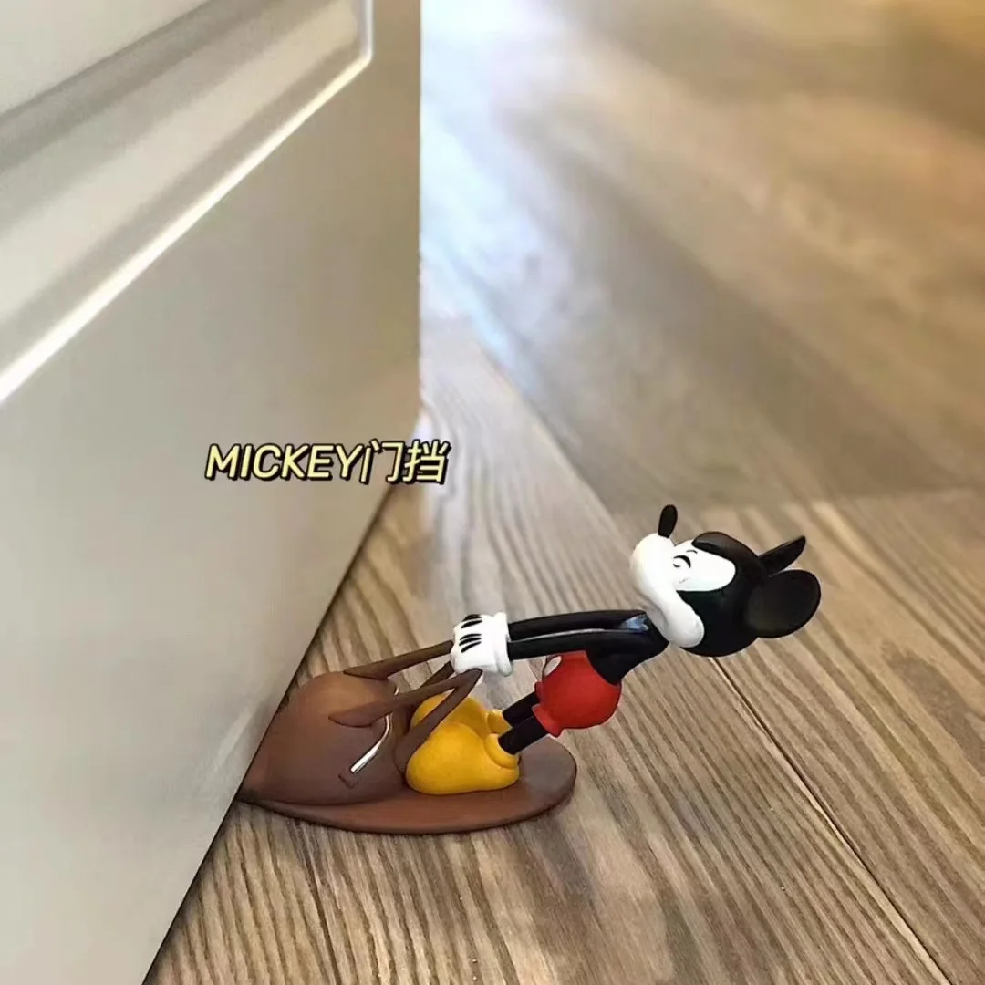 Disney Mickey Mouse anti-collision door stop anti-clamp hand door stop Donald Duck Creative door stop Safety door stopper wedge