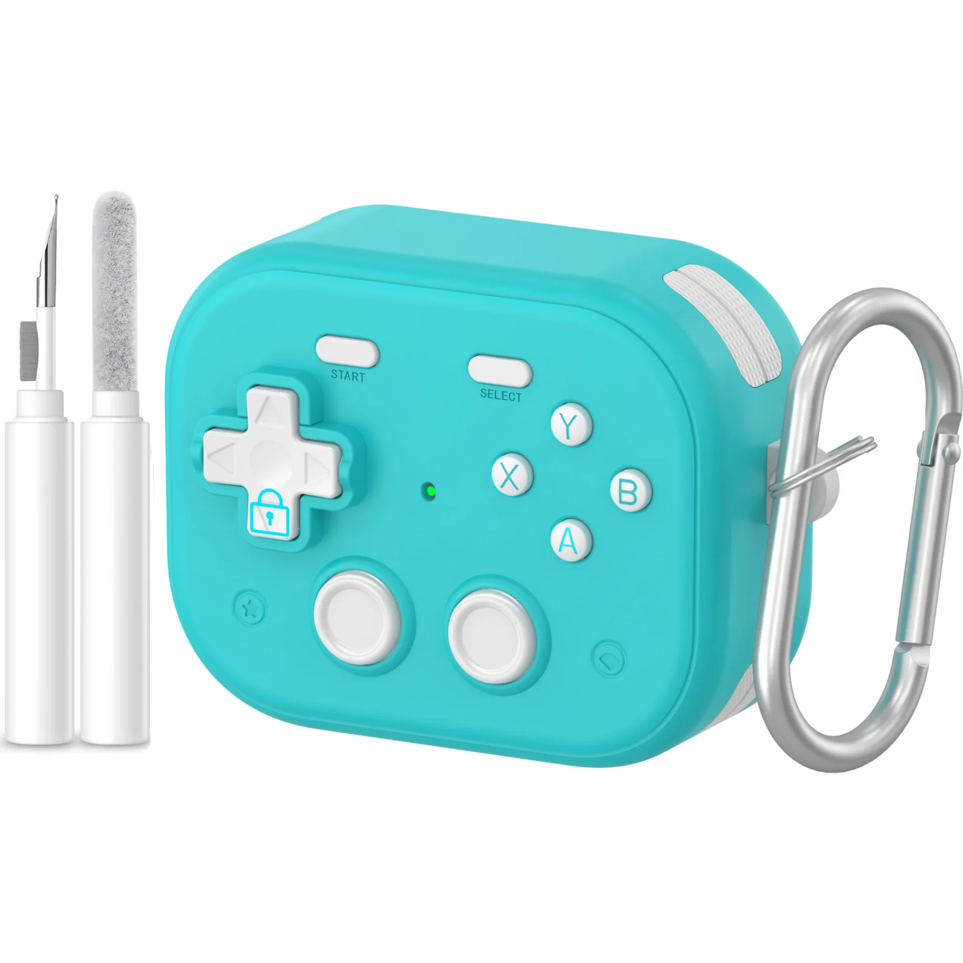 für Airpods Pro 3 Hülle Lustiges Hardshell-Gehäuse im Game-Design Stoßfeste Schutzhülle für Airpods Pro 3. Generation mit Reinigungsset – Detail 20