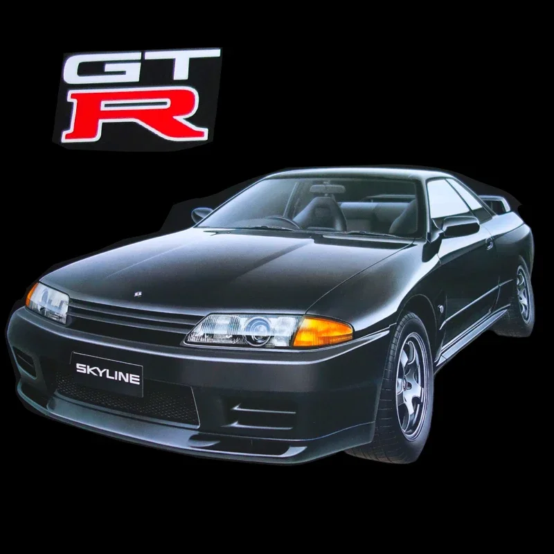 TAMIYA 24090 1/24 Scale Nissan Skyline GT-R Model Car Kit  Assembly Model with Engine Detail Static Car Model for Adault DIY