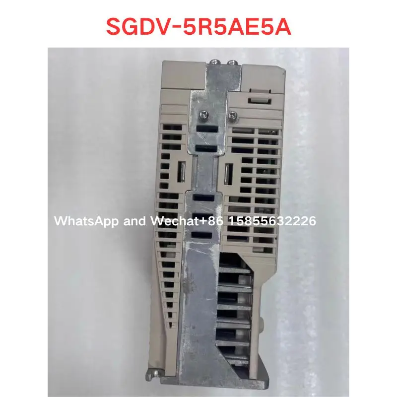Used OEM disassembled parts SGDV-5R5AE5A Servo driver Functional test OK