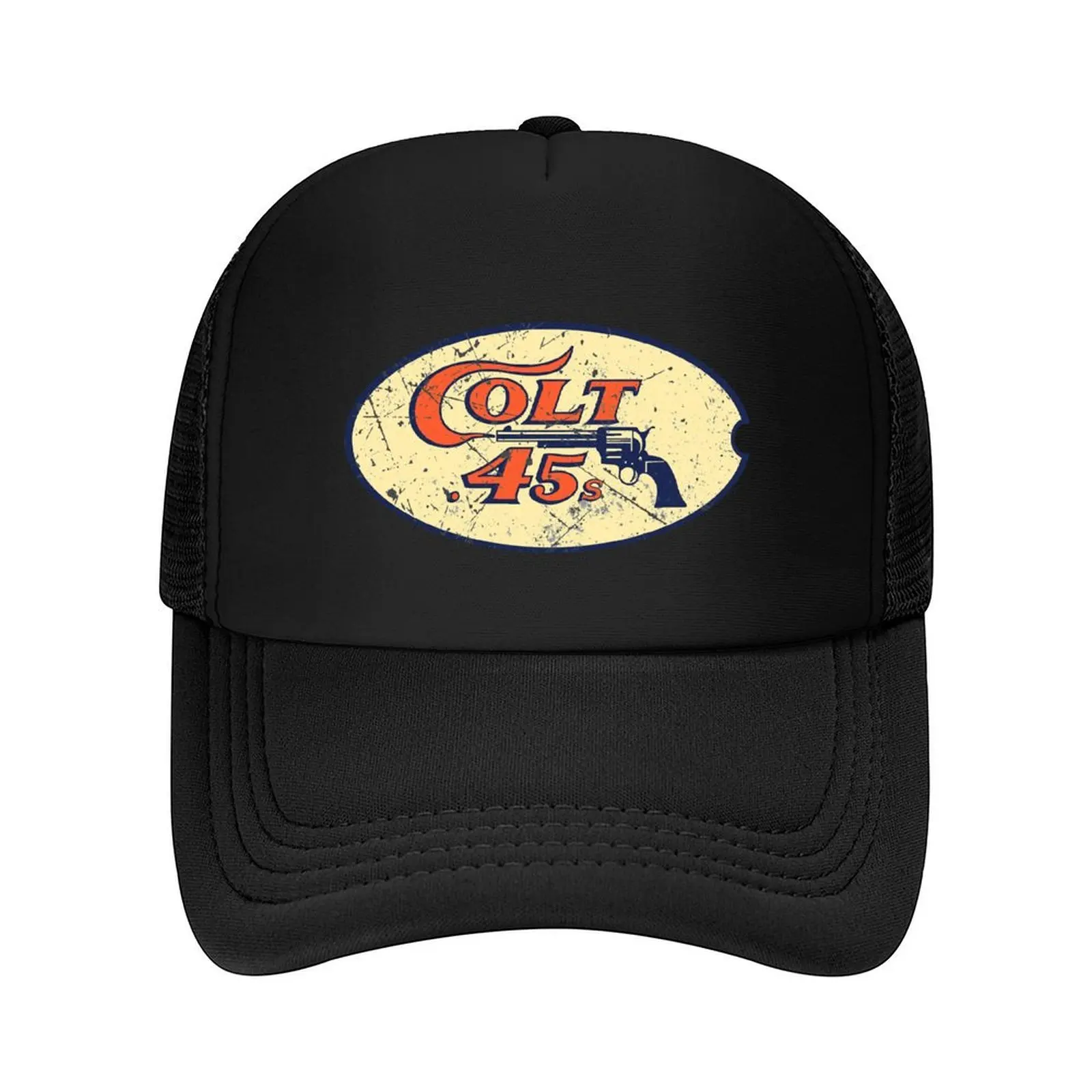 

Colt 45 Gun Houston Texas Baseball Cap Hood Hat Luxury Brand Golf Cap winter hats for men Elegant Women's Hats Men's