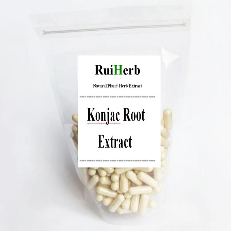 

1Pack 270pcs, Konjac Root Extract Glucomannan Capsule