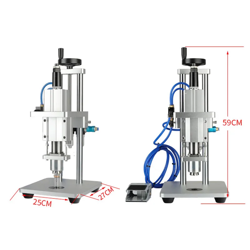 Vial Capping Machine Oral Liquid Sealing  Locking Aluminum Plastic