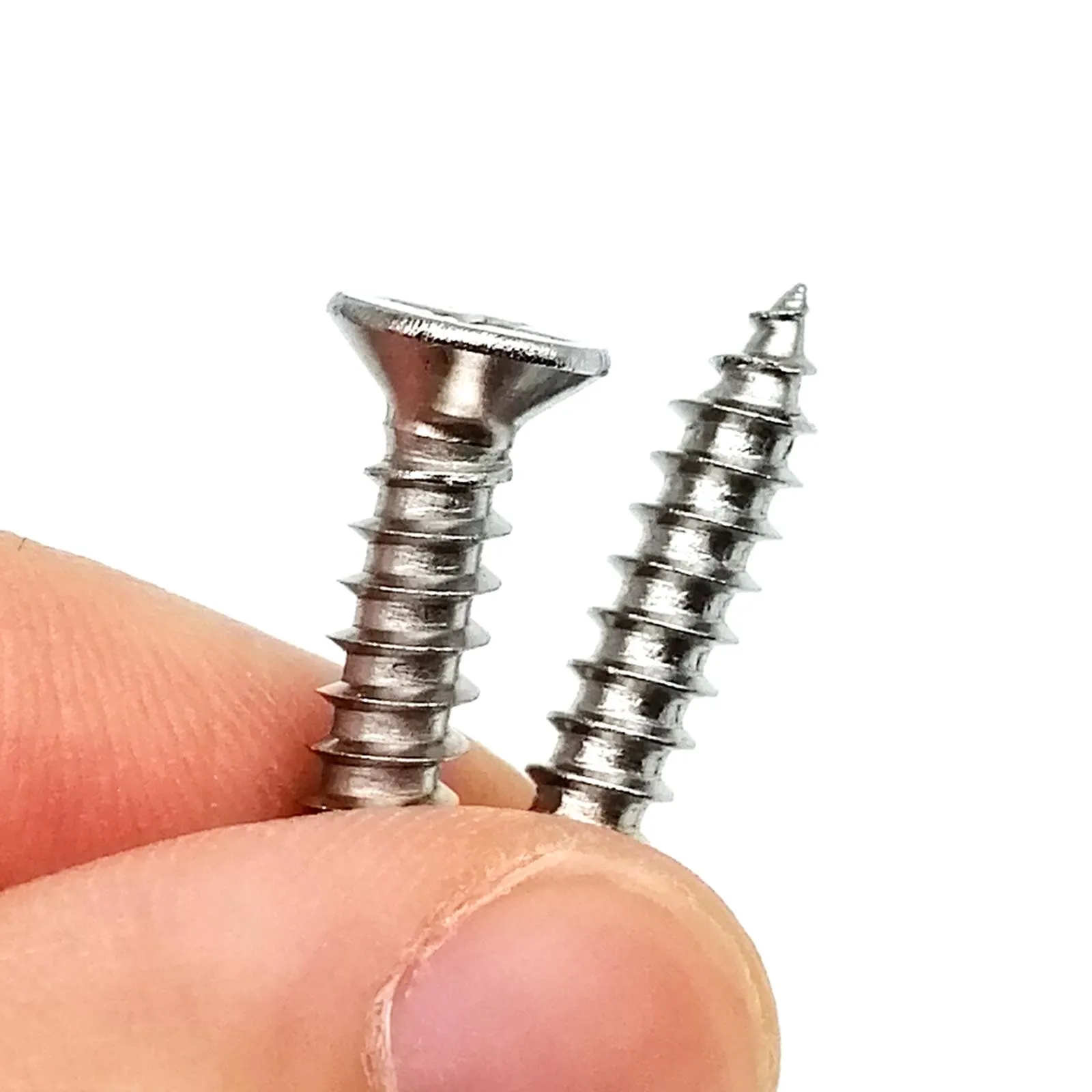 1 Kit Small Cross Phillips Flat Countersunk Head Self Tapping Wood Screw Mix M1.2 M1.4 M1.7 M2 M3 M4 Set A2 304 Stainless Steel