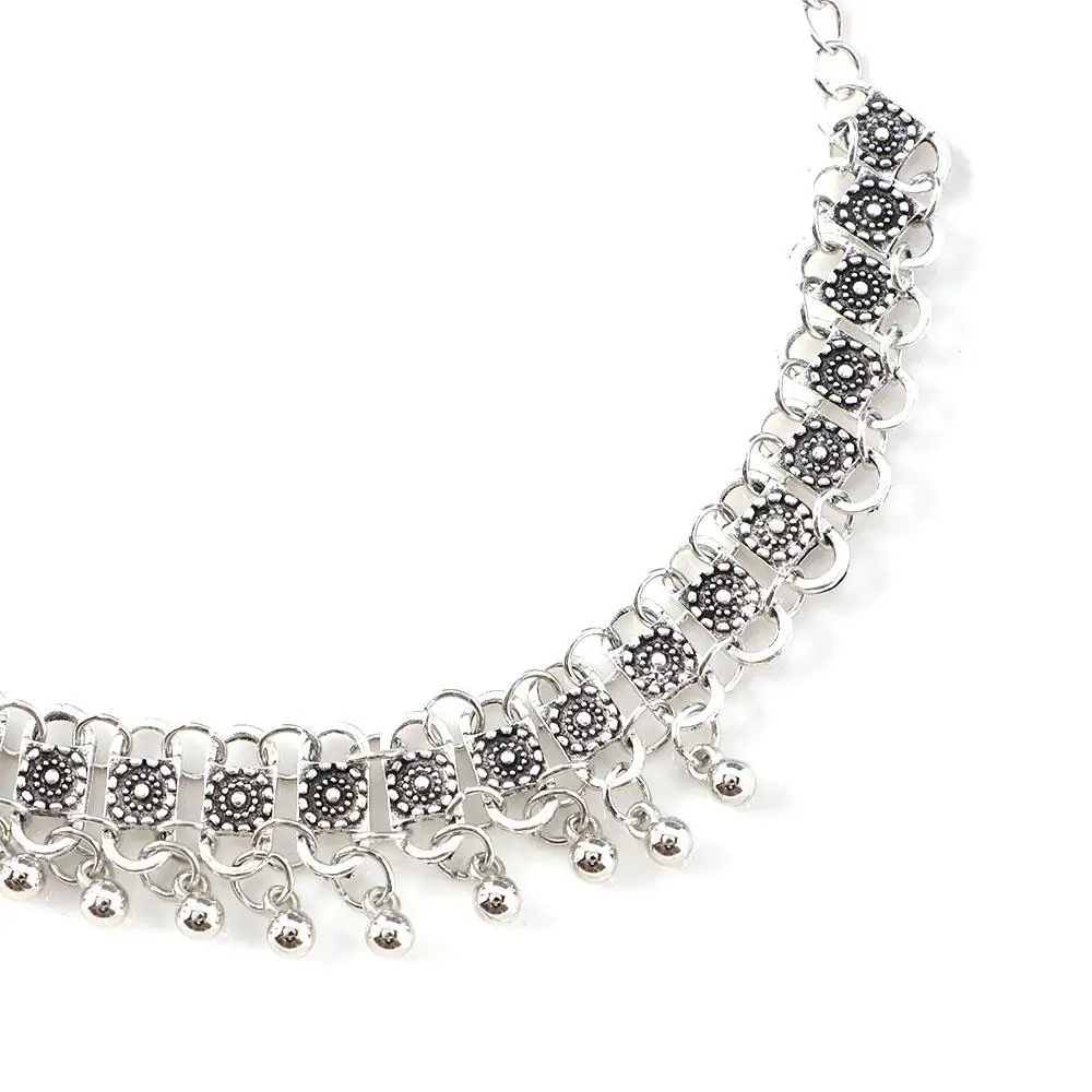 Hippy Best Quality Collar Bib Women Alloy Statement Choker Fashion Chain Jewelry Necklace Pendant