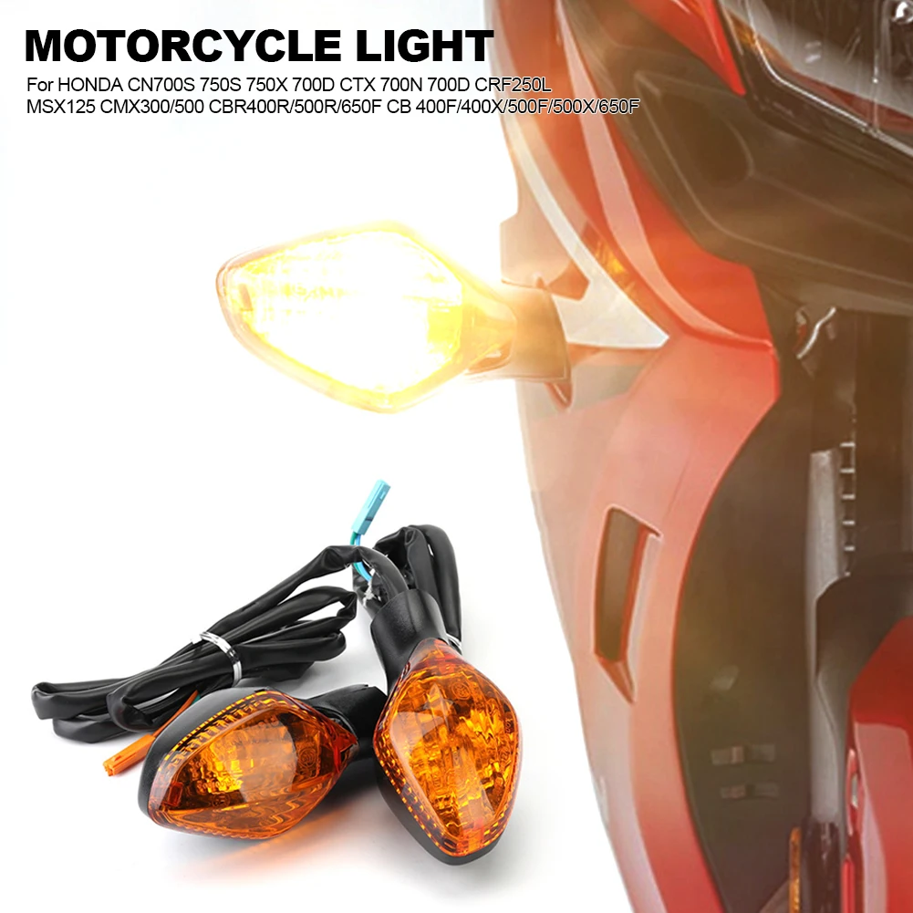 Turn Signal Indicator Light For HONDA NC700 NC750 S/X/D CBR500R CB650F CB500F NC700X NC750X NC 700 750 Motorcycle Accessories