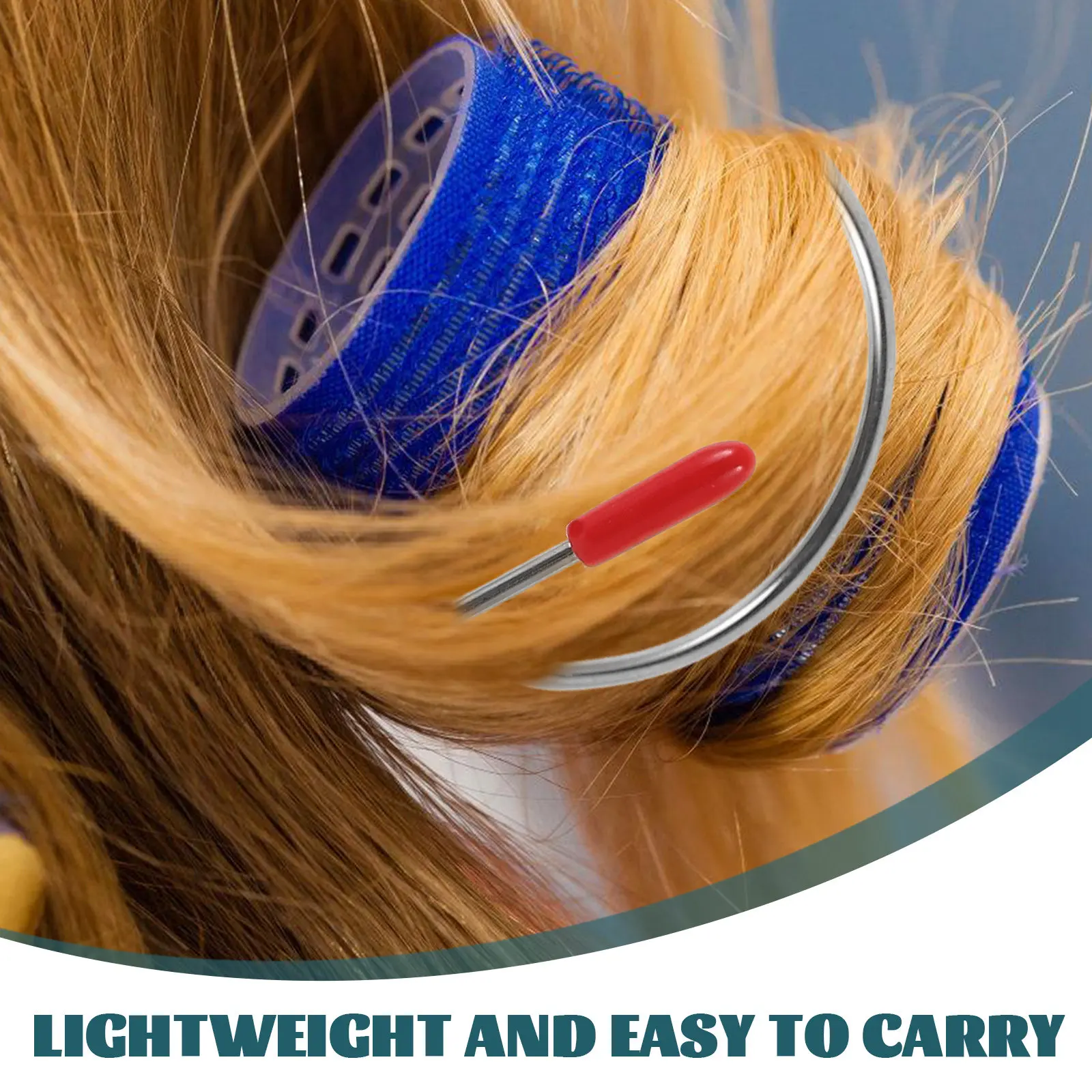 24Pcs Hot Curler Clips Electric Heated Curling Rollers Hot Roller Clip Replacement Securing Jaw Clamps Hair Rollers Styling Tool