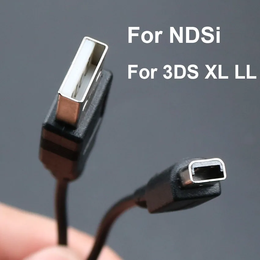 1 pz nuovo gioco caricatore dati USB cavo di alimentazione di ricarica per Nintendo DS Lite DSL NDSL per NDSi 3DS nuovo 3DS XL LL NDS GBA SP