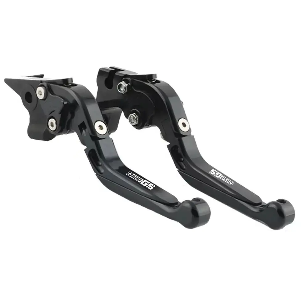 For BMW F650GS F650 GS 650GS with LOGO Adjustable Foldable Extendable Motorcycle Brake Clutch Lever 2003-2010 2009 2008 2007