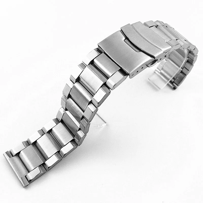 Steel Watch Band Universal Safety buckle Strap Folding Safety Buckle for Bracelet Strap18mm 20mm 22mm Watch Belt Accessories