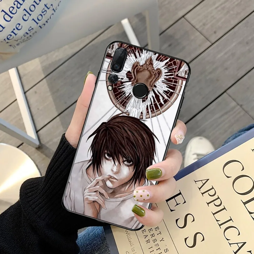 Anime Death Note Mousepad For Huawei Y9 6 7 5 Prime Enjoy 7s 7 8 plus 7a 9e 9plus 8E Lite Psmart Shell