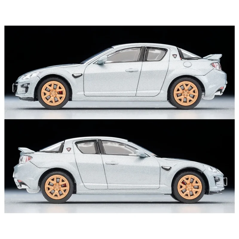 Takara Tomy Tomytec Tomica 1/64 Tlv Vol.18 Mazda RX-8 Geest R Zilver Legering Speelgoed Motor Diecast Metalen Model Geschenken