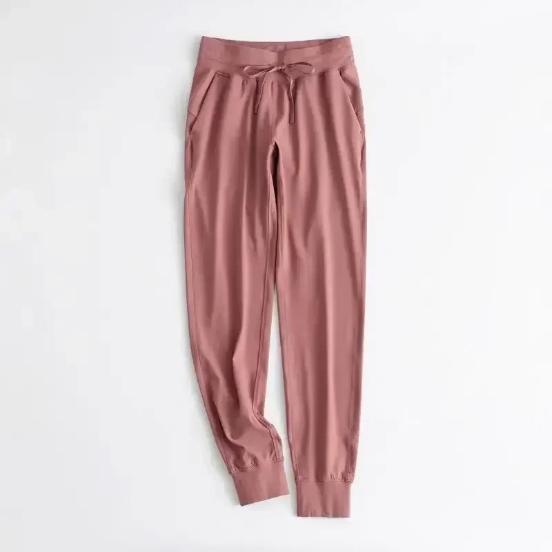 Lemon Damen-Yogahose, Stretch-Jogginghose mit hohem Bund, Kordelzug, Ganzkörper-Jogginghose für Damen, entworfen für unterwegs