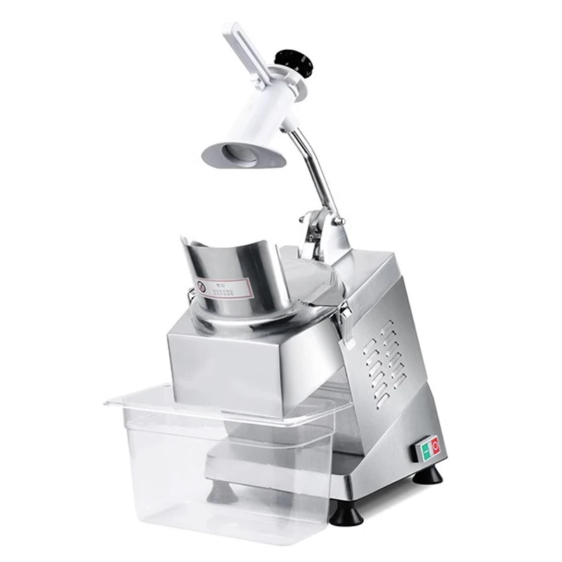 Cortador vegetal multi função comercial, máquina de corte para restaurante com 5 lâminas, 220V, 110V
