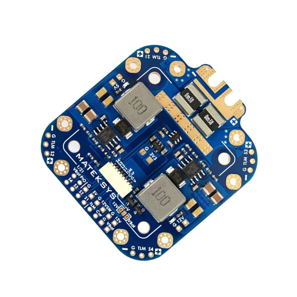 

MATEK PDB FCHUB-12S V2 5V / 12V Output 440A Current Sensor 3-12S 30.5mm for RC Airplane Multirotor X-Class FPV Cinelifter Drone