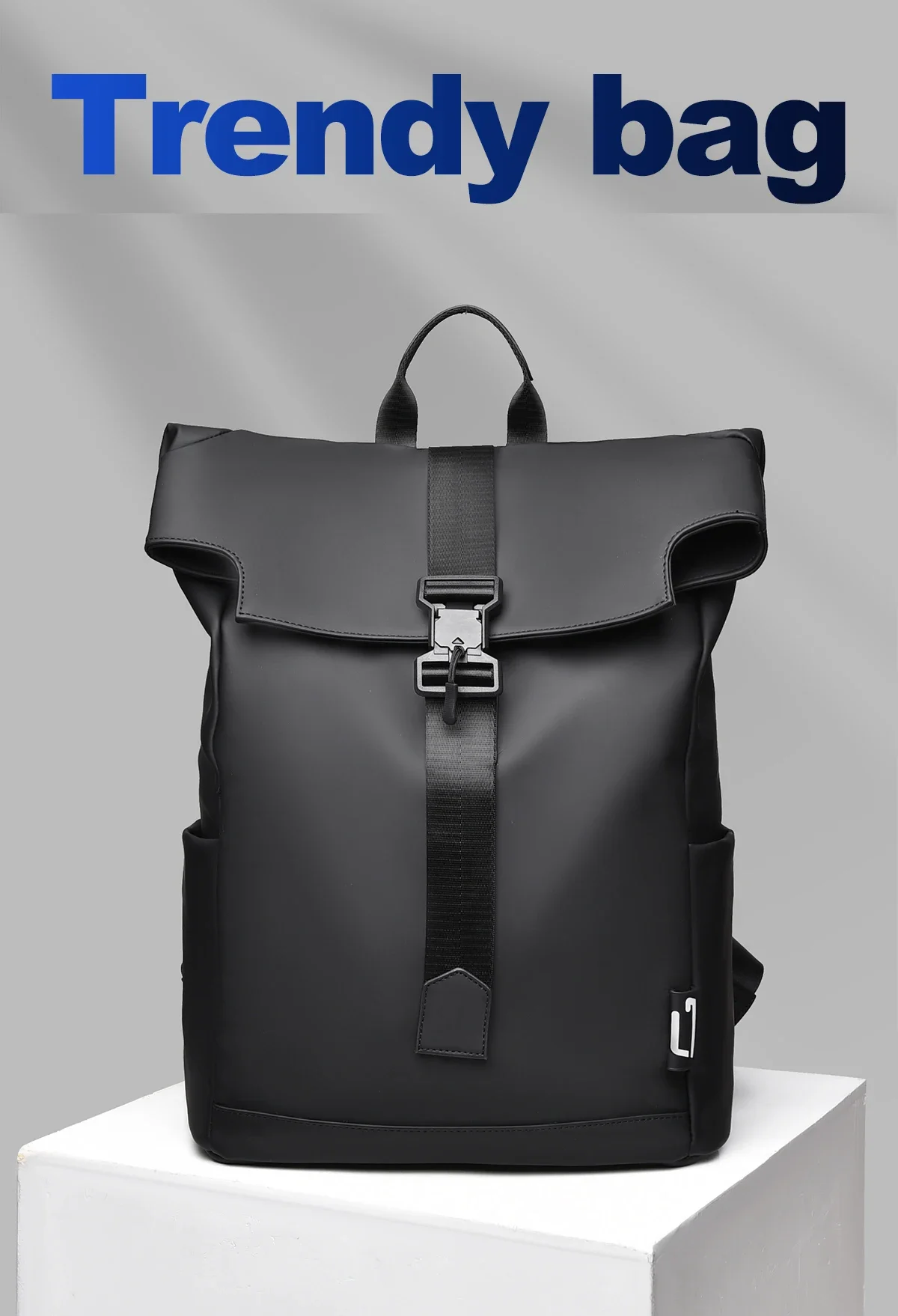 Zaino stile britannico per uomo Nuovo marchio di lusso Zaino quotidiano urbano 14-16 Zaini per laptop Zaino per studenti impermeabile Uomo