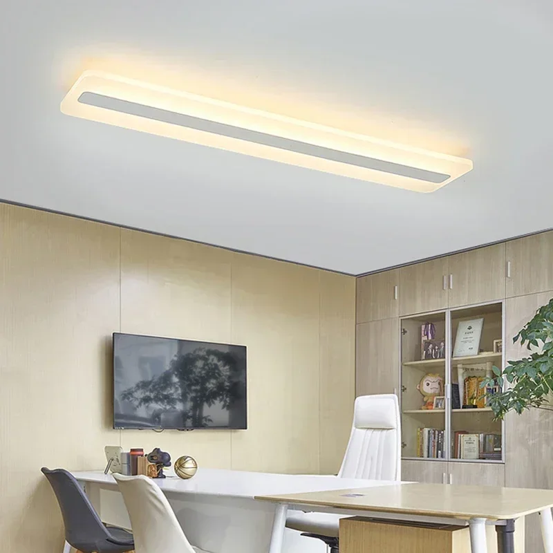 balcony aisle corridor rectangular Long striped LED ceiling lights office bedroom modern lamp apply for living room bathroom