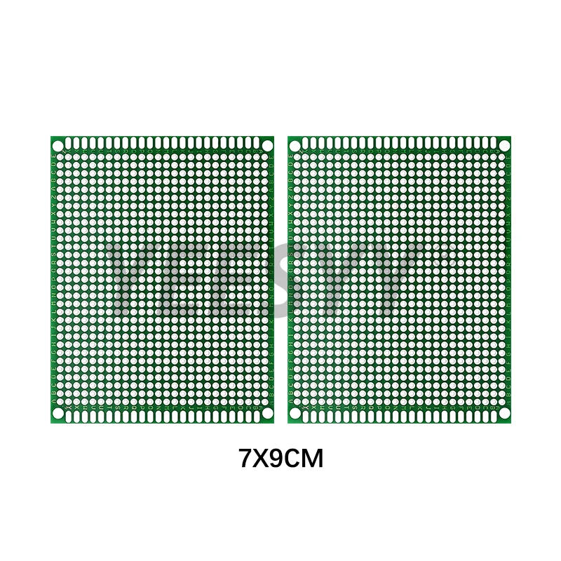 8 pièces 4X6 5X7 6X8 7X9 Kit de PCB Double face chacun 2 pièces carte de Prototype mixte Circuit Protoboard bande universelle imprimée