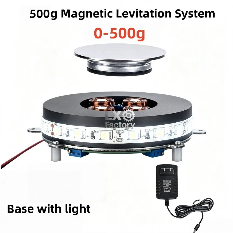 100g/300g/500g/1000g Magnetic Levitating Module Core Analog Circuit Magnetic Suspension With LED DIY Levitating Display Stand