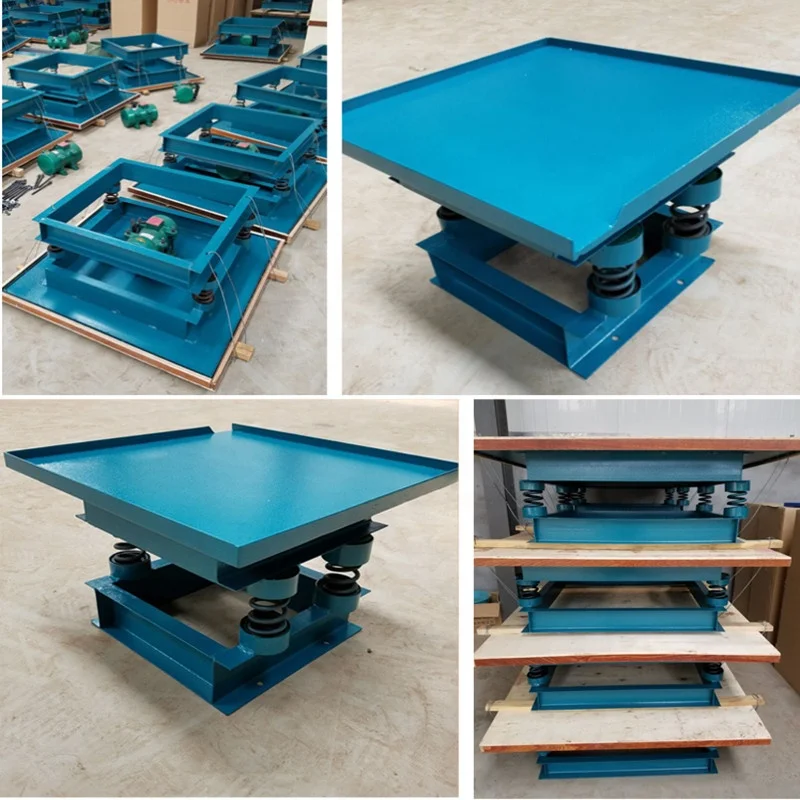 Professional Concrete Vibrators Vibrating Table Vibration Machine for Concrete Moulds Paver Block Making Table