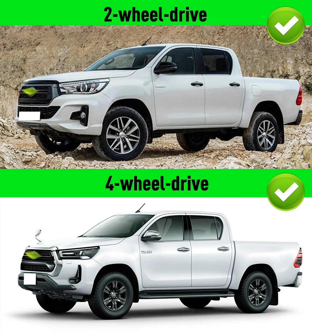 Für Toyota Hilux Vigo 2016-2023 2017 2018 2019 2020 2021 2022 Kotflügel Schmutzfänger Spritzschutz Schmutzschutzbleche Autozubehör – Detail 2