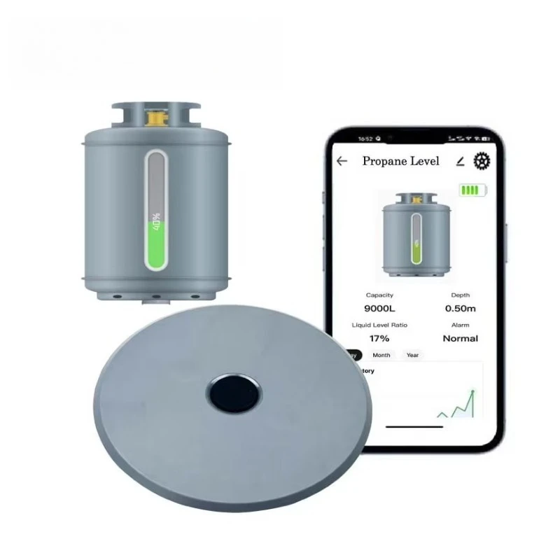 LPG‑2412BT Gas Cylinder Level Sensor 6cm‑2m Smart Real‑time Monitoring For LPG Fuel Oil Tank Liquid Level Alarm Detector